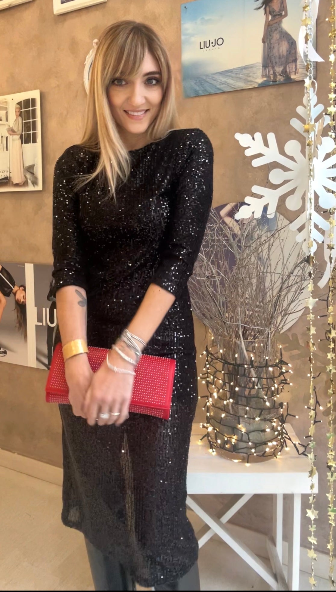 Abito paillettes