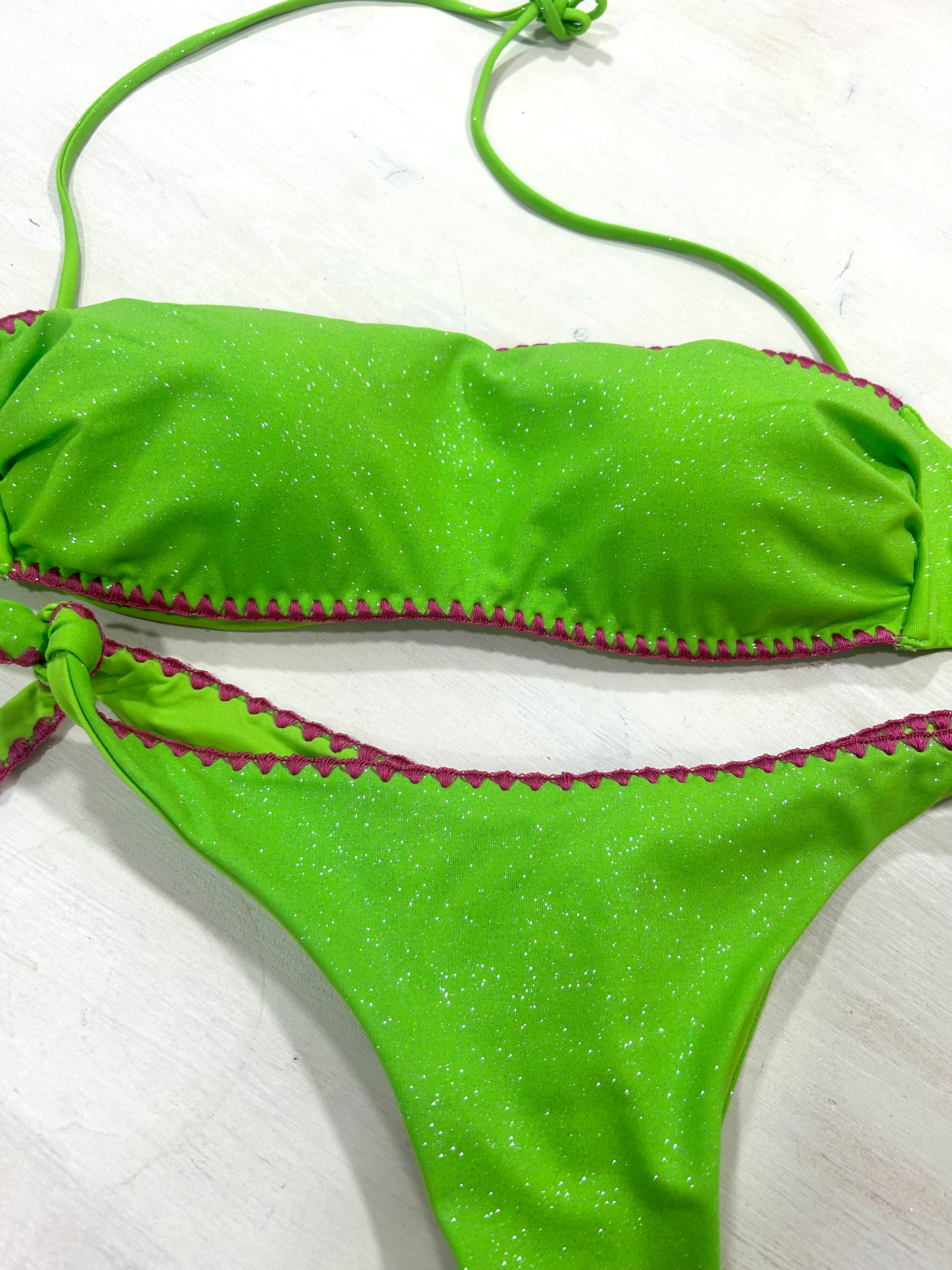 BIKINI FASCIA LUREX TWIN SET